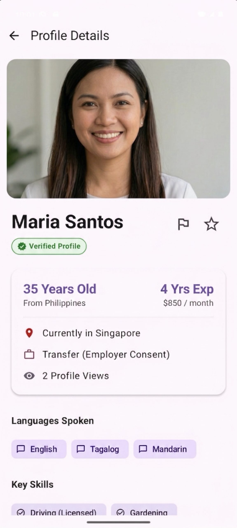 HelperBridge App Screenshot